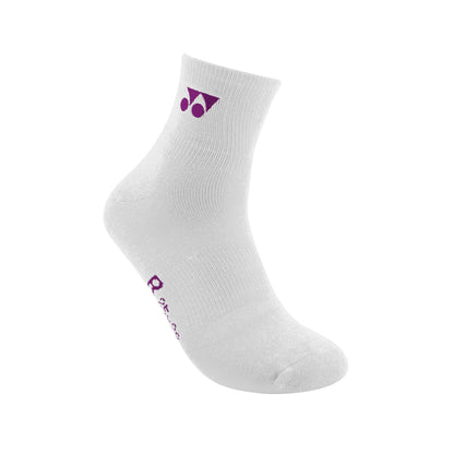 YONEX MEN'S SOCKS # SSMP 1255SM-SR BLACK/BRIGHT ORANGE 1IN1