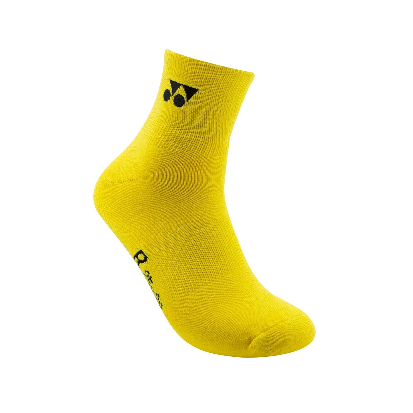 YONEX MEN'S SOCKS # SSMP 1255SM-SR BLACK/BRIGHT ORANGE 1IN1