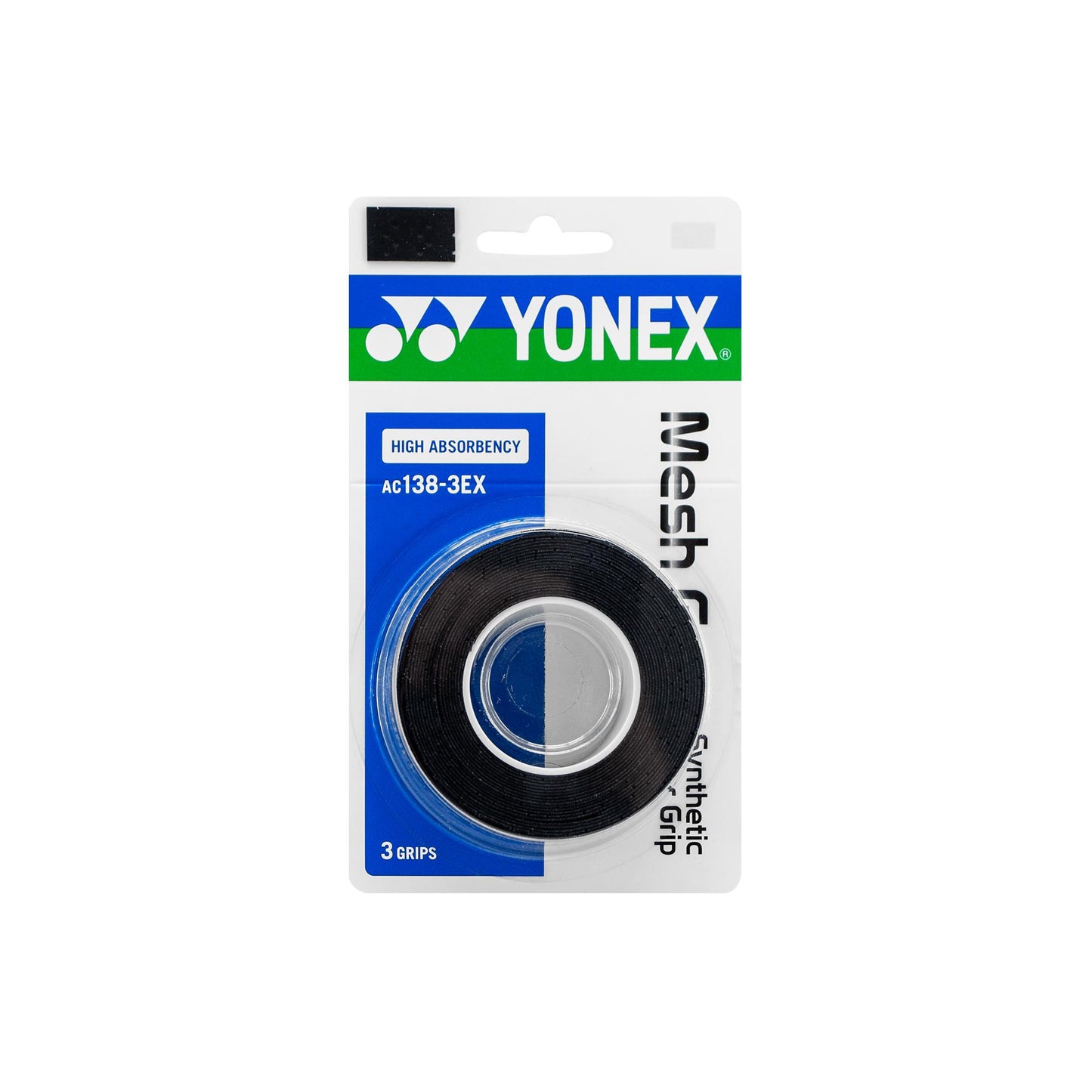 YONEX MESH GRAP (3WRAPS) # AC138-3EX BLACK 3IN1