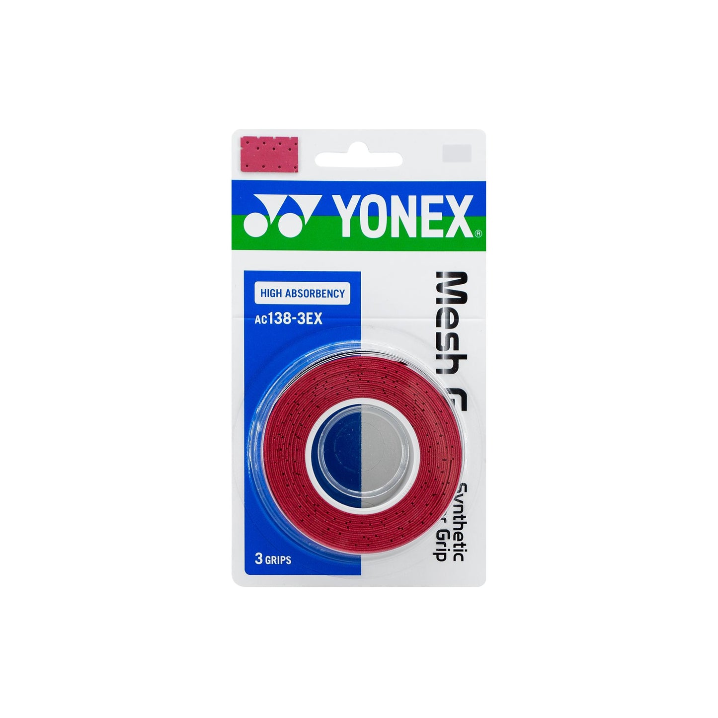 YONEX MESH GRAP (3WRAPS) # AC138-3EX BLACK 3IN1