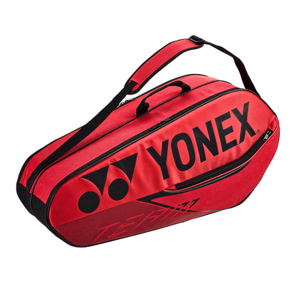 YONEX TEAM RACQUET BAG (6PCS) # BA42026EX BLACK/YELLOW