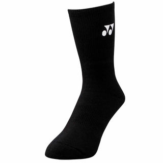 YONEX SPORT CREW SOCKS # 19120YX BLACK L