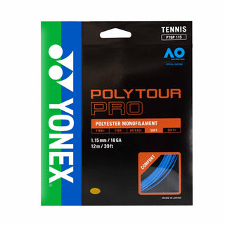 YONEX TENNIS STRING - POLYTOUR PRO 115 # PTGP115 BLUE ZZZZ