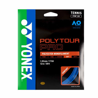 YONEX TENNIS STRING - POLYTOUR PRO 120 # PTGP120 BLUE ZZZZ