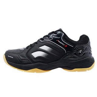YONEX MENS BADMINTON SHOES  # AKAYU 3 BLACK/SILVER 25.5