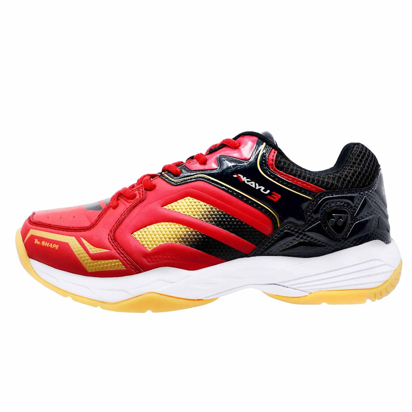 YONEX MENS BADMINTON SHOES  # AKAYU 3 BLACK/SILVER 25.5
