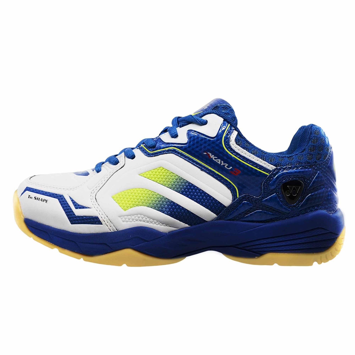 YONEX MENS BADMINTON SHOES  # AKAYU 3 BLACK/SILVER 25.5