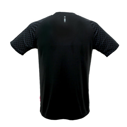 YONEX MENS ROUND T-SHIRT # RM-S092-1807-COC19-S FIERY RED L