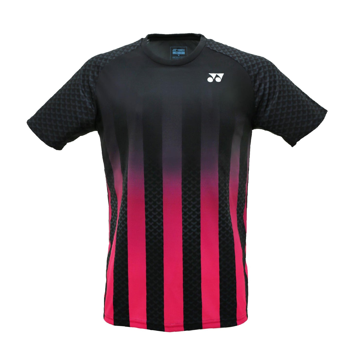 YONEX MENS ROUND T-SHIRT # RM-S092-1807-COC19-S FIERY RED L