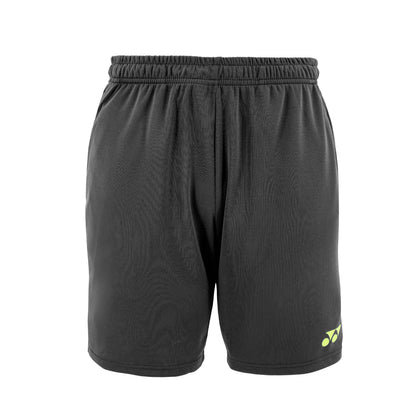 YONEX MEN'S SHORTS # SM-S092-1634-BSK19-S EBONY/LIME LIGHT L