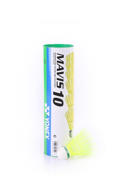 YONEX SHUTTULECOCKS - MAVIS 10 (6 IN 1) MIDDLE 6IN1