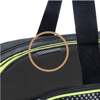 YONEX SPORTS BAG # SUNR LSQ10MS2 BT6-S BLACK/LIME ZZZZ