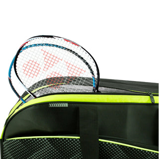 YONEX SPORTS BAG # SUNR LSQ10MS2 BT6-S BLACK/LIME ZZZZ
