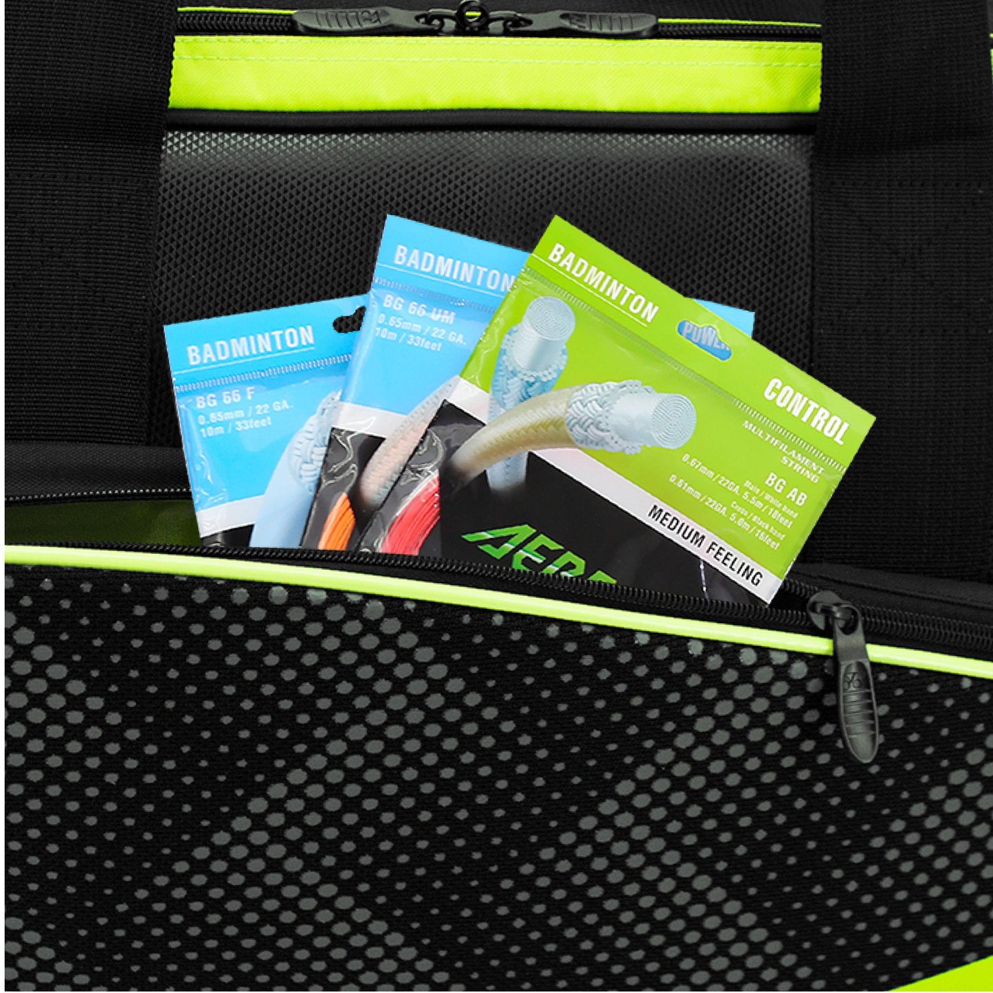 YONEX SPORTS BAG # SUNR LSQ10MS2 BT6-S BLACK/LIME ZZZZ