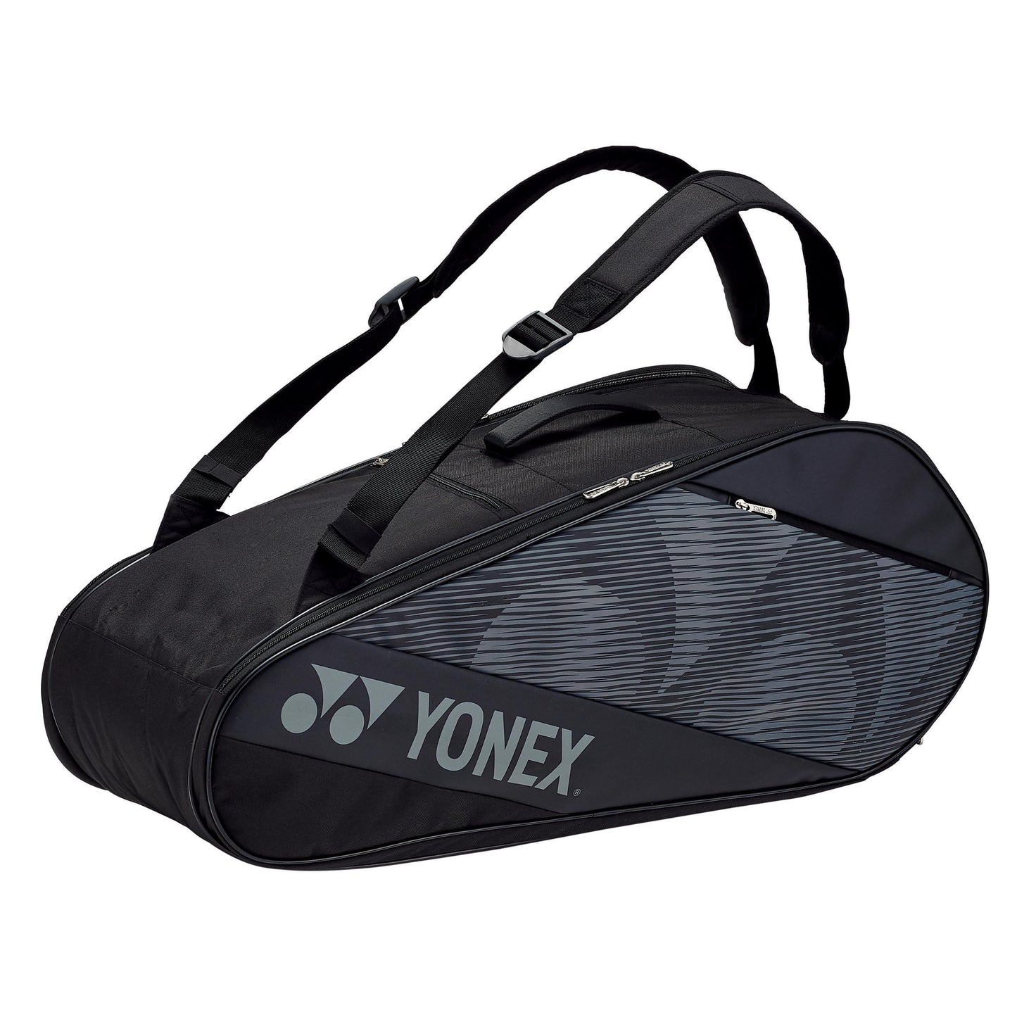 YONEX ACTIVE RACQUET BAG (6PCS) # BA82026EX BLACK/YELLOW ZZZ