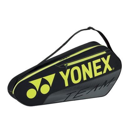 YONEX TEAM RACQUET BAG (3PCS) # BA42123EX BLACK/SILVER