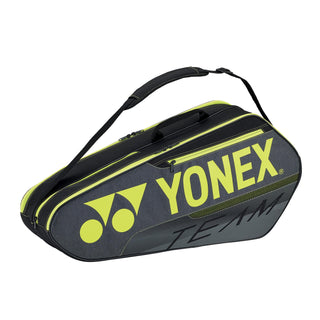 YONEX TEAM RACQUET BAG (6PCS) # BA42126EX BLACK/SILVER ZZZZ