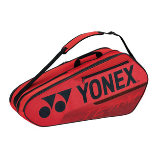 YONEX TEAM RACQUET BAG (6PCS) # BA42126EX BLACK/SILVER ZZZZ