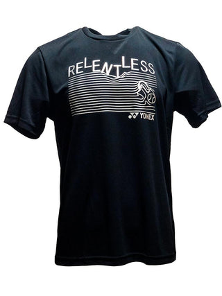 YONEX MEN'S ROUND NECK T-SHIRT # RM-S092-1537-178P-19-S JET