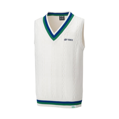 YONEX UNISEX SWEATER VES # 30073AYX WHITE 3XL