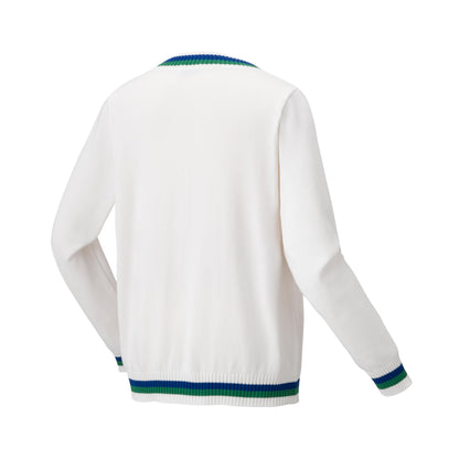 YONEX UNISEX SWEATER VES # 30074AYX WHITE 3XL