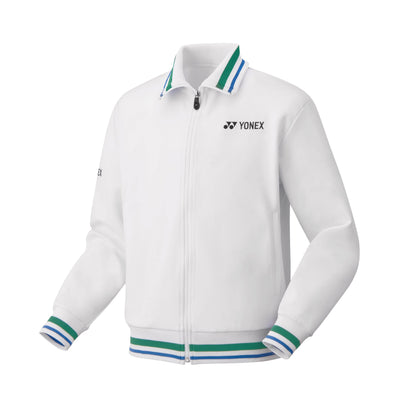 YONEX MENS WARM-UP JACKET # 50105AEX WHITE 3XL