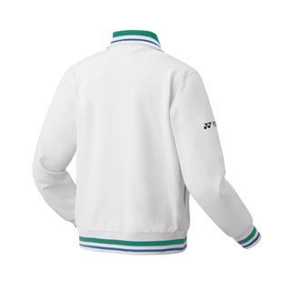 YONEX MENS WARM-UP JACKET # 50105AEX WHITE 3XL