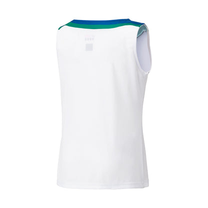 YONEX WOMENS SLEEVELESS TOP # 20630AEX WHITE 3XL