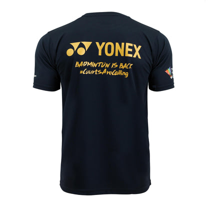 YONEX UNISEX TSHIRT # YOB21055 BLACK 3XL