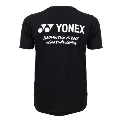 YONEX UNISEX TSHIRT #YOB21056 BLACK 3XL