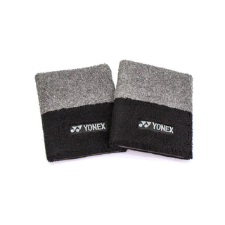 YONEX WRIST BAND #WB11499Z2 BLACK/GRAY 2IN1