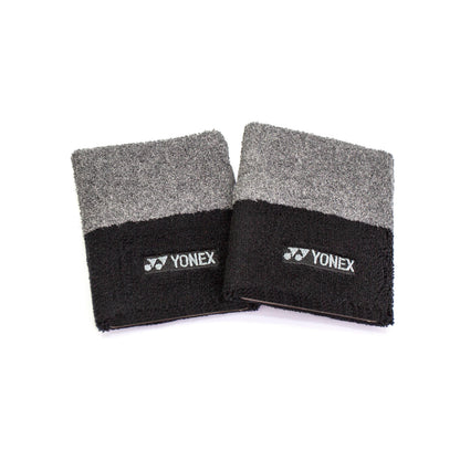 YONEX WRIST BAND #WB11499Z2 BLACK/GRAY 2IN1