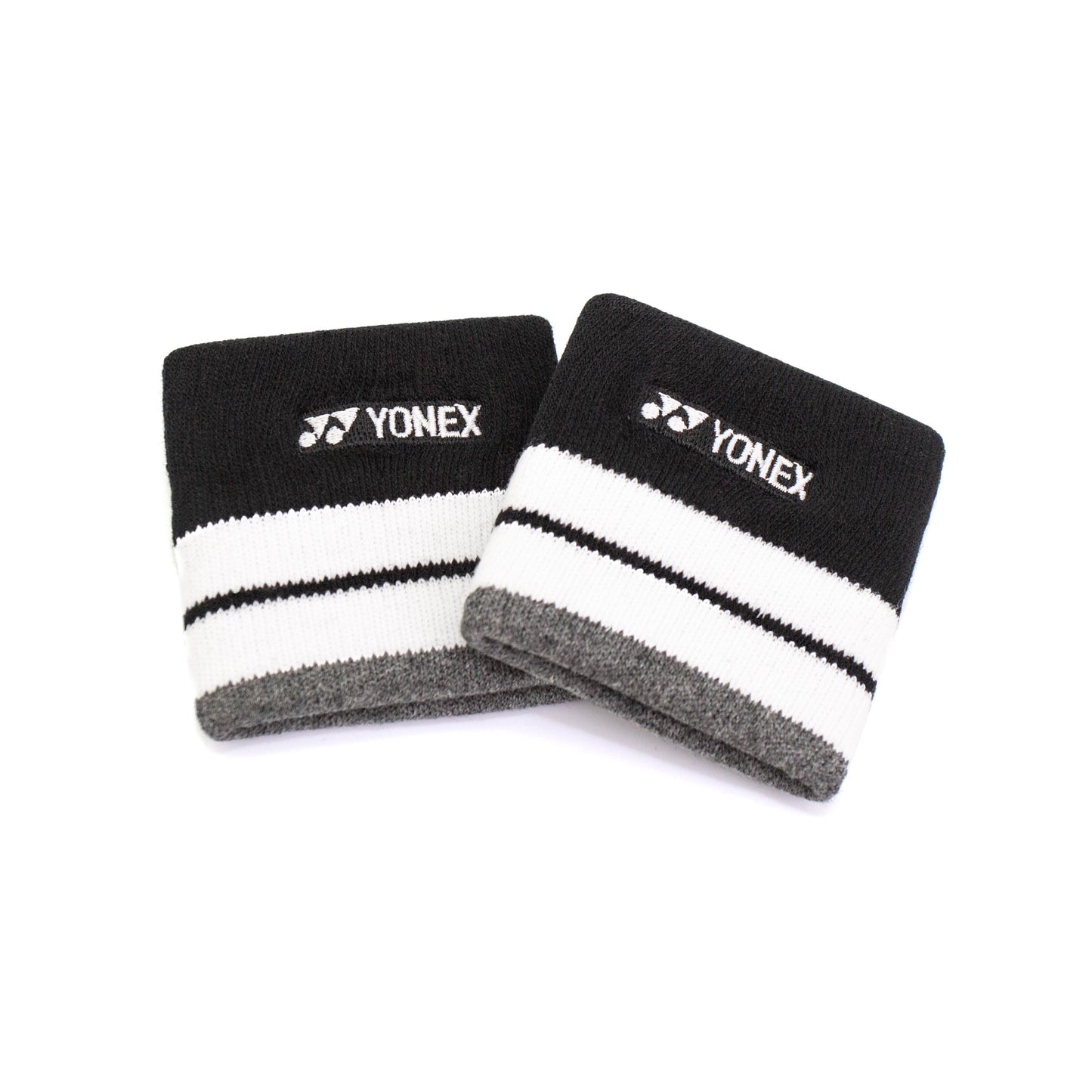 YONEX WRISTBAND # WB 08498-2 BLACK/WHITE 2IN1