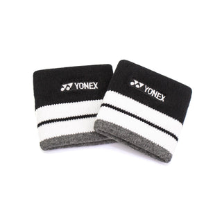 YONEX WRISTBAND # WB 08498-2 BLACK/WHITE 2IN1
