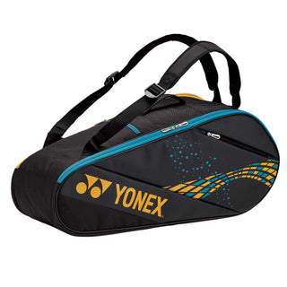 YONEX ACTIVE RACQUET BAG (6PCS) # BA82026EX BLACK/YELLOW ZZZ