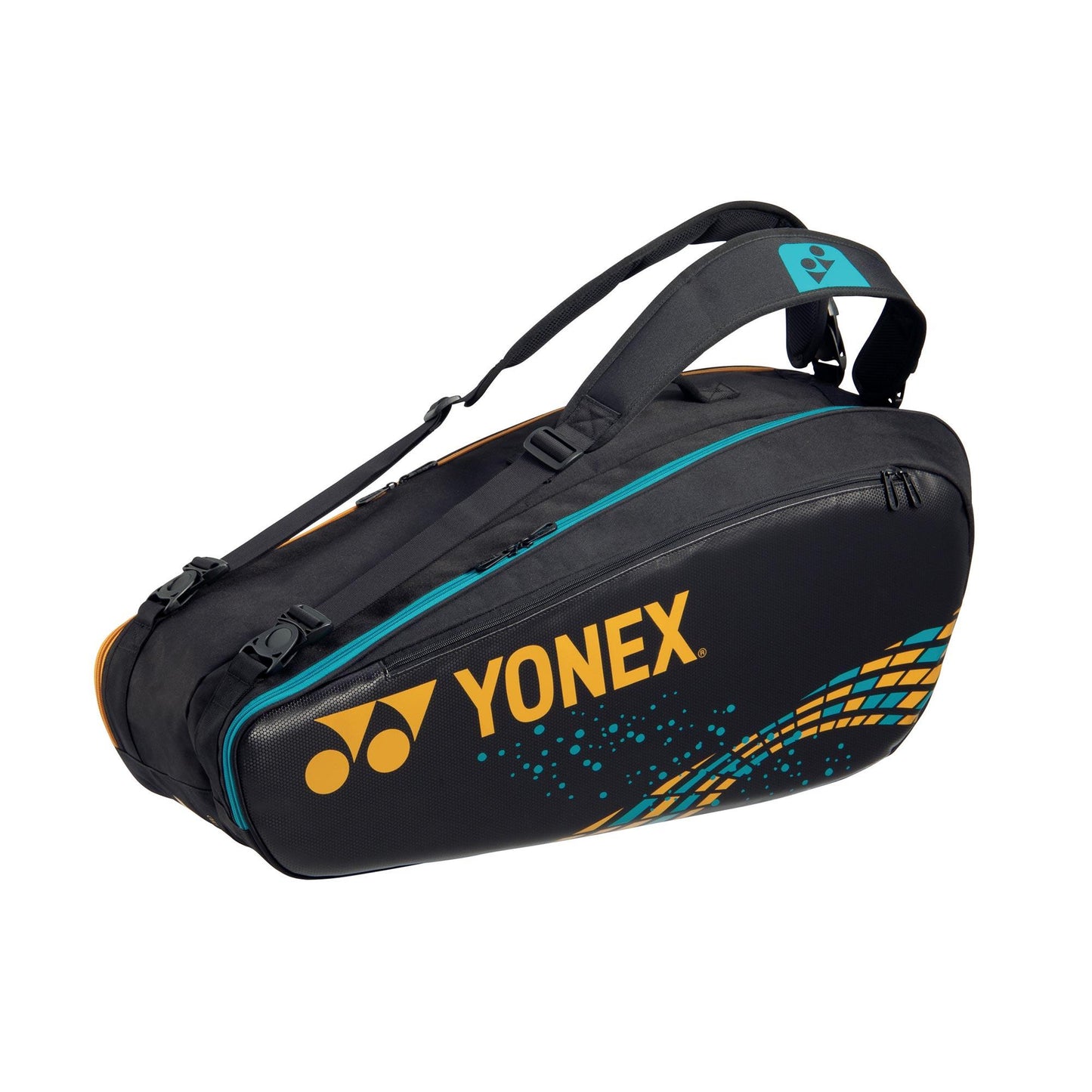 YONEX PRO RACQUET BAG (6PCS) # BA92026EX BLACK/YELLOW ZZZZ