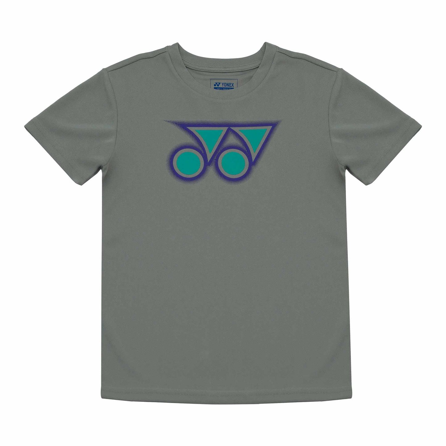 YONEX MEN ROUND NECK T-SHIRT # RM-S092-1858-L19-S GHOST GRAY