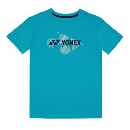 YONEX MEN ROUND NECK T-SHIRT # RM-S092-1861-L19-S DRESS BLUE