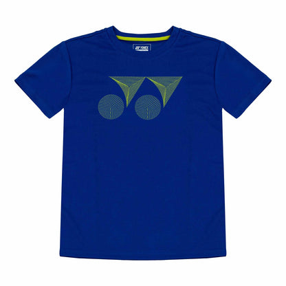 YONEX MEN ROUND NECK T-SHIRT # RM-S092-1862-L19-S DRESS BLUE