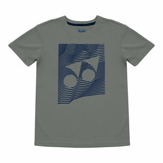 YONEX MEN ROUND NECK T-SHIRT # RM-S092-1863-L19-S DRESS BLUE