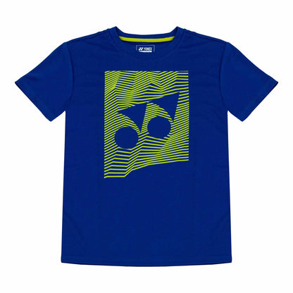 YONEX MEN ROUND NECK T-SHIRT # RM-S092-1863-L19-S DRESS BLUE