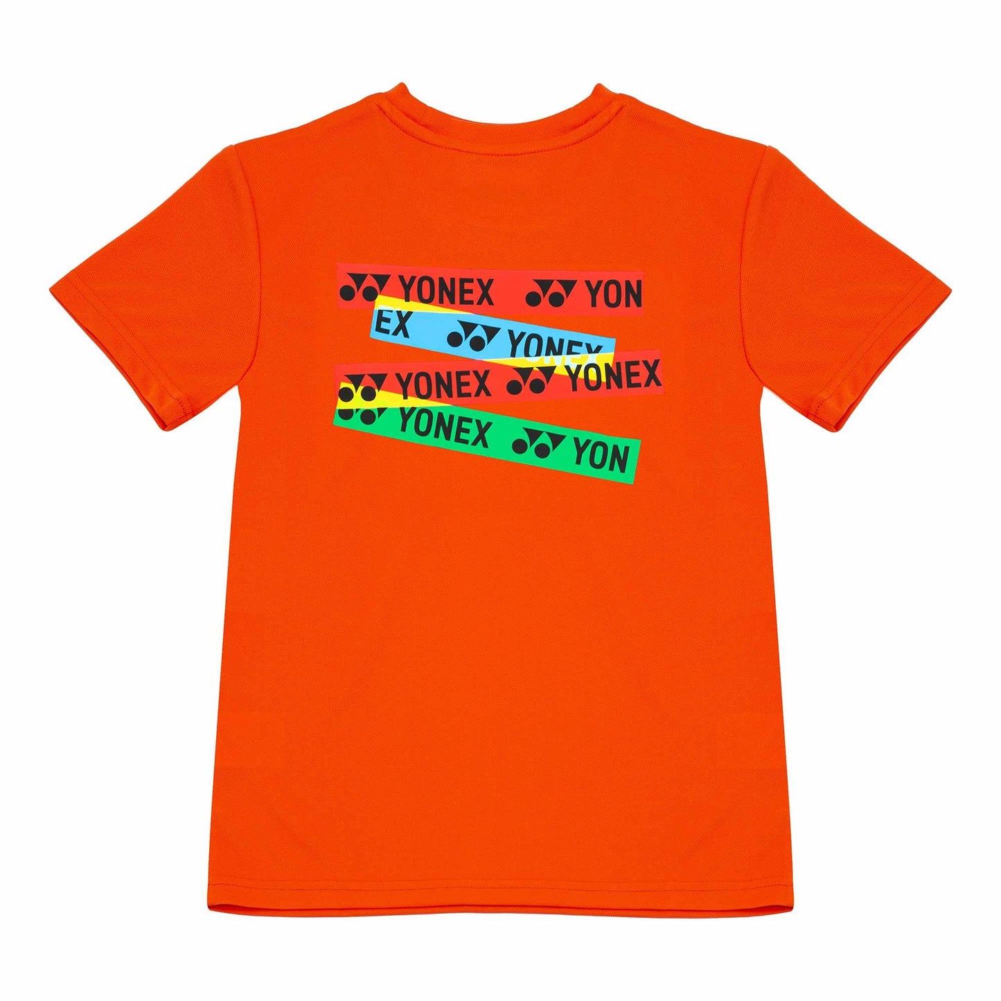 YONEX MEN ROUND NECK T-SHIRT # RM-S092-1897-L19-S JET BLACK