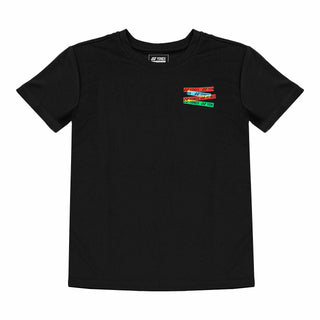 YONEX JUNIOR ROUND NECK T-SHIRT # RJ-S092-1897-L19-S JET BLA