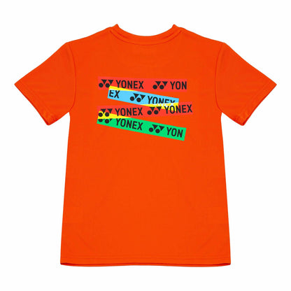 YONEX JUNIOR ROUND NECK T-SHIRT # RJ-S092-1897-L19-S JET BLA