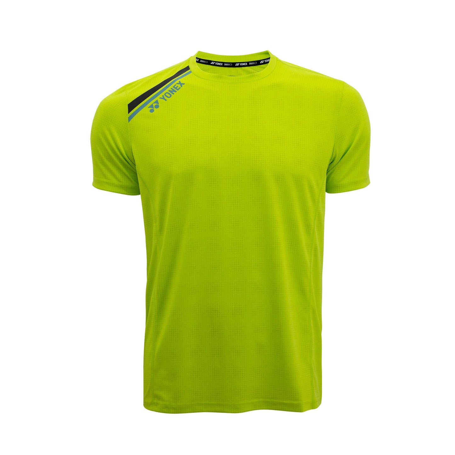 YONEX MEN ROUND NECK T-SHIRT # RM-L024-1565-32TR-19-S BLACK