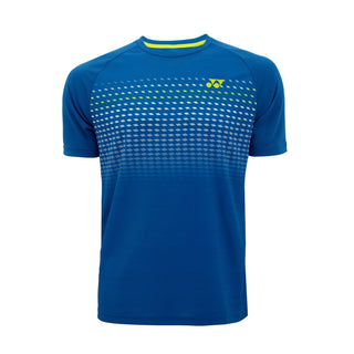 YONEX MEN ROUND NECK T-SHIRT # RM-S092-1727-32TR-19-S JET BL