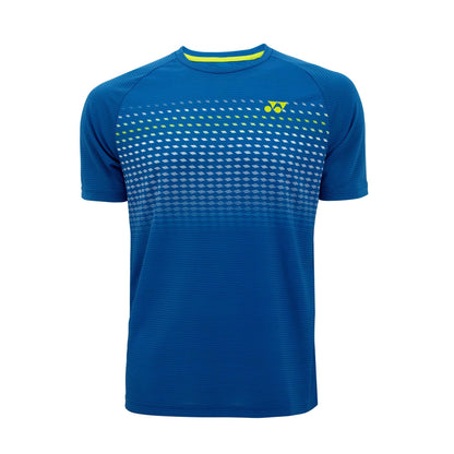 YONEX MEN ROUND NECK T-SHIRT # RM-S092-1727-32TR-19-S JET BL