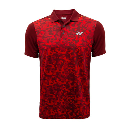 YONEX MEN'S POLO T-SHIRT # PM-G017-1719-32B-19-S JET BLACK/C