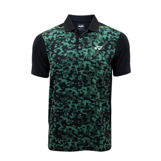 YONEX MEN'S POLO T-SHIRT # PM-G017-1719-32B-19-S JET BLACK/C