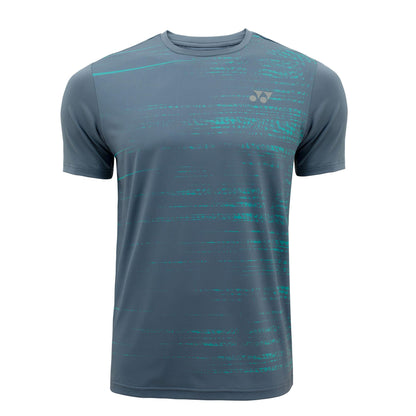 YONEX MEN ROUND NECK T-SHIRT # RM-G017-1721-32TR-19-S FLINT